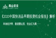 《2020中國(guó)快消品早期投資機(jī)會(huì)報(bào)告》里還有哪些價(jià)值點(diǎn)？